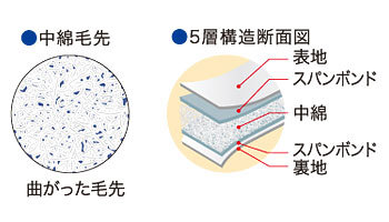 5層構造断面図