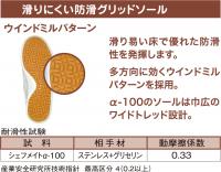 食品加工　厨房用先芯入りスニーカー　シューズ　靴　シェフメイトセーフティーα-300